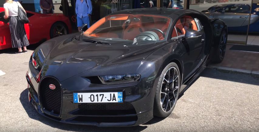 Exposed Carbon Fiber Bugatti Chiron-Monaco