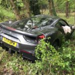Ferrari 488GTB crashed in the UK-3
