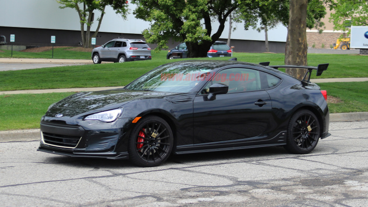 Subaru BRZ STI spy shots-1