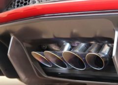 Valentino Balboni Exhaust Installed on Aventador SV Roadster in India