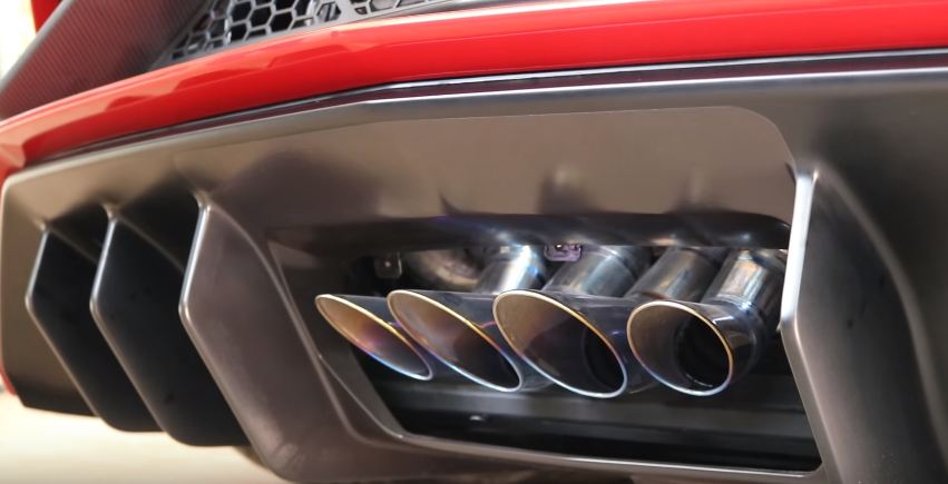 Valentino Balboni Exhaust-Lamborghini Aventador SV Roadster-India