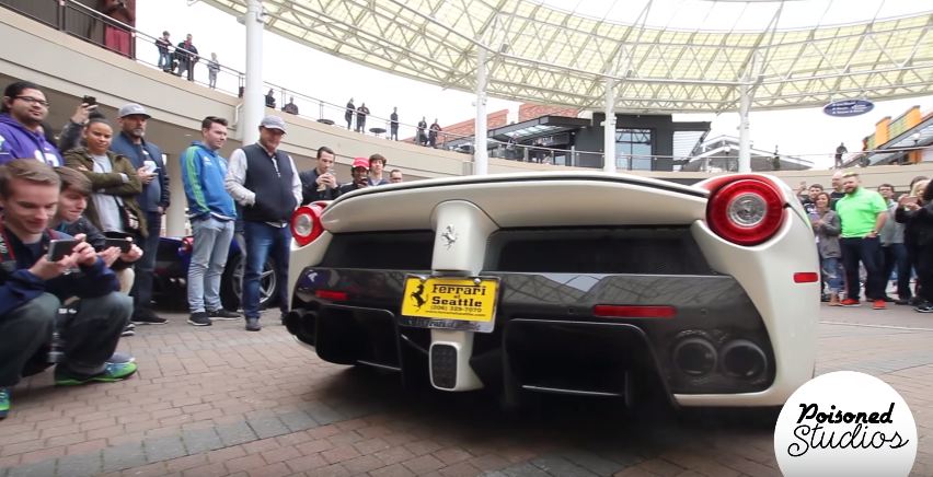 White LaFerrari Aperta Spotted in the US