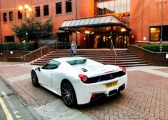 Millionaire Landlord’s Ferrari 458 Spider Impounded, Crushed by Police