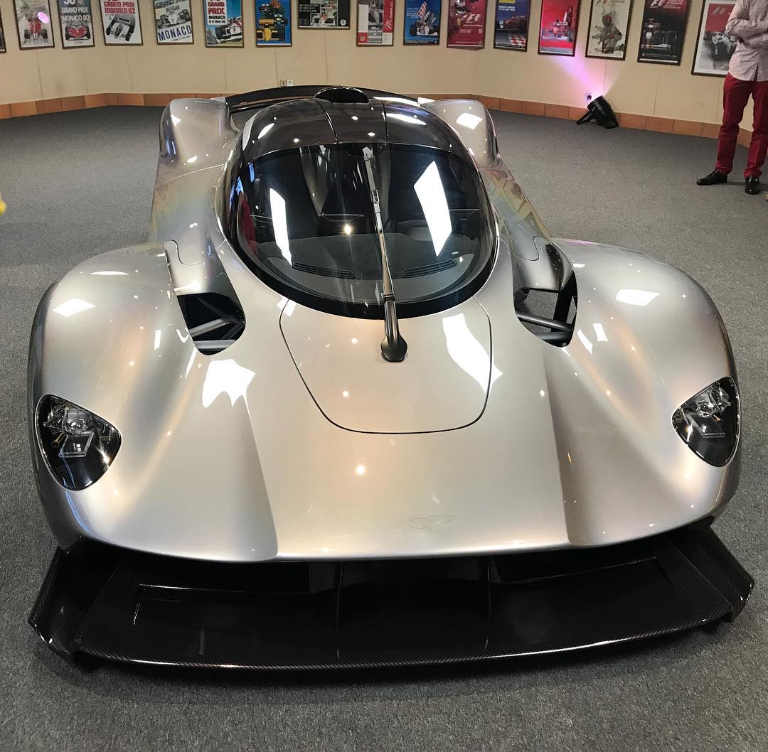 Aston Martin Valkyrie-track mode-front view