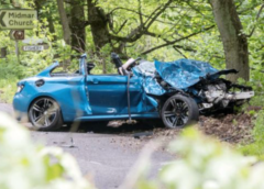 BMW M2 Crashes in Scotland while Leaving Car Meet