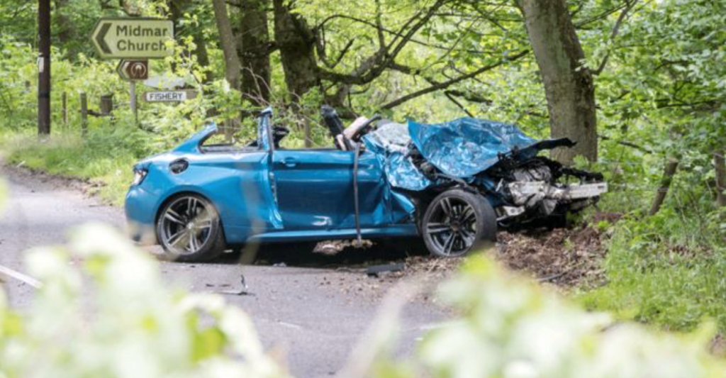 BMW M2 Crash-Scotland