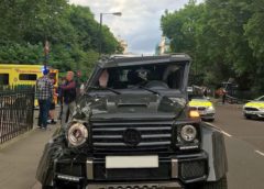 Brabus G500 4×4² Roll Over Crash Caught on Video