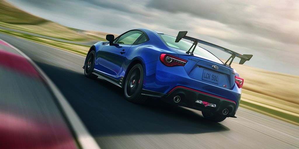 Subaru BRZ tS-rear-view