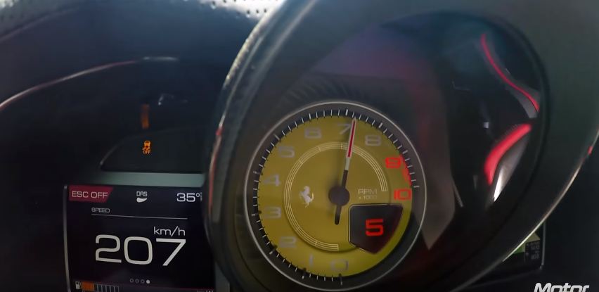 Ferrari 812 Superfast-Launch Control