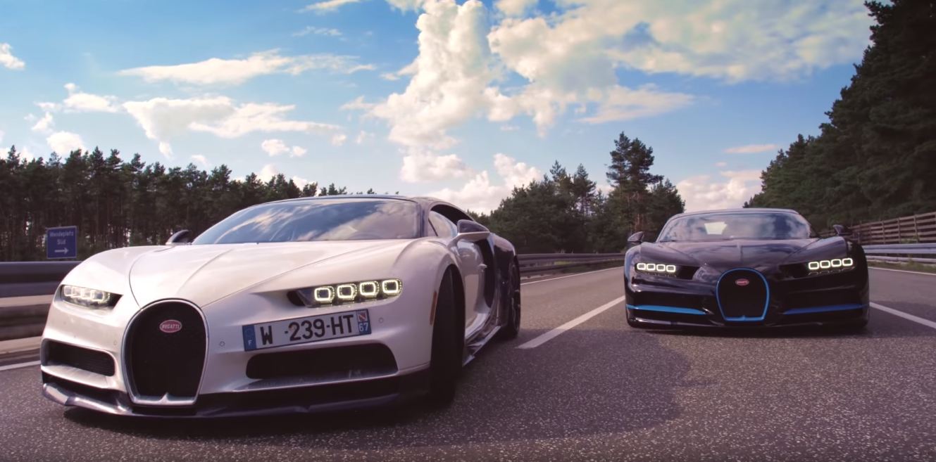 Chiron-world-record-tracking-car