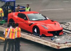 India’s first Ferrari F12tdf lands in New Delhi