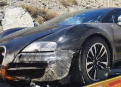 Bugatti Veyron Crashes during Bugatti Grand Tour in South America