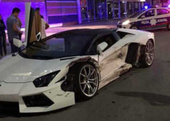 VIDEO: Taxi crashes into an Aventador Roadster in Mexico