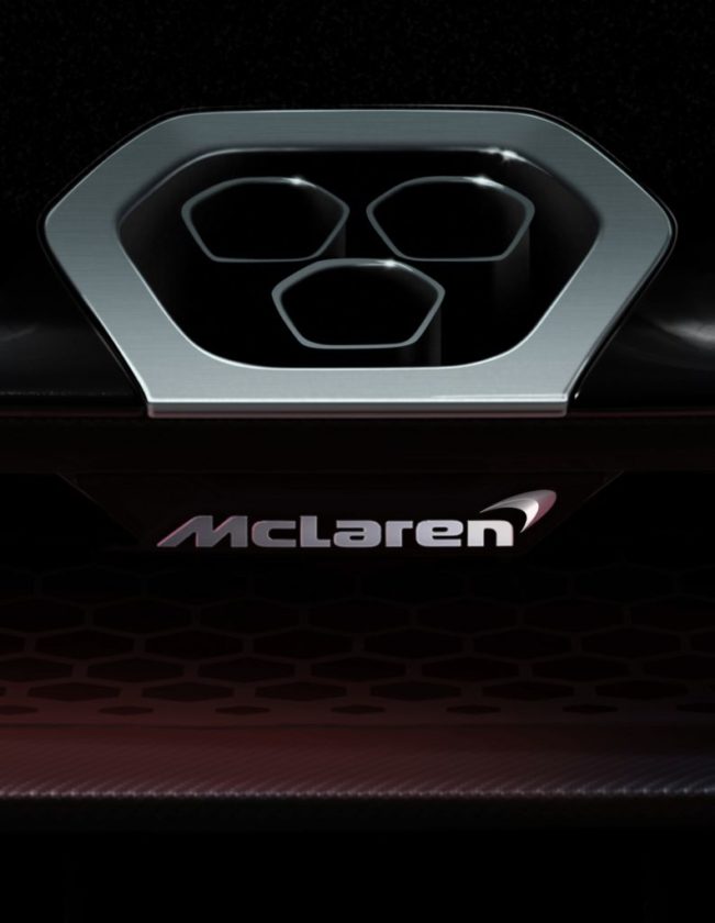 McLaren P15 official teaser