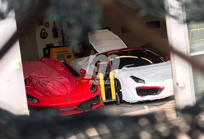 Ferrari 488 GTO-Speciale spy shots-1