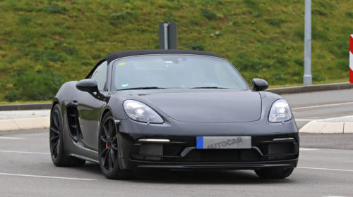 Porsche 718 Boxster Spyder-spy-shots-1