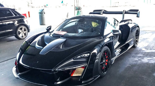 Black McLaren Senna spotted-2