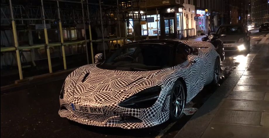 McLaren 720LT test mule-prototype-XP531