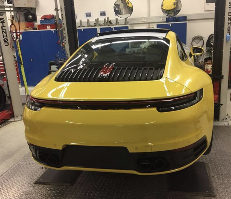 2019 Porsche 911 Carrera S-leaked image