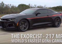 VIDEO: Hennessey Camaro ZL1 “The Exorcist” Top Speed run