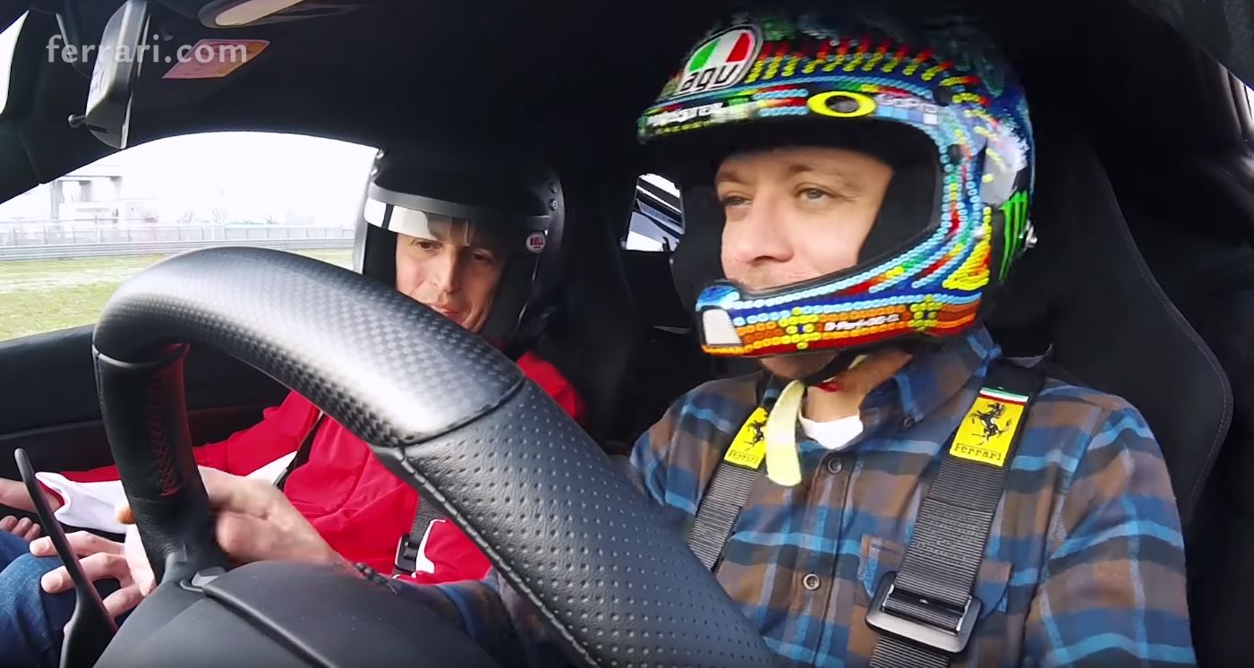 Valentino Rossi-Ferrari 488 Pista