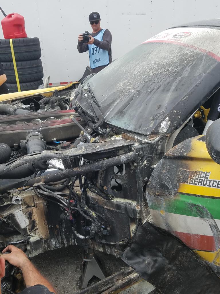 Ferrari 599 GTB Formula Drift-Fire-Long Beach-2