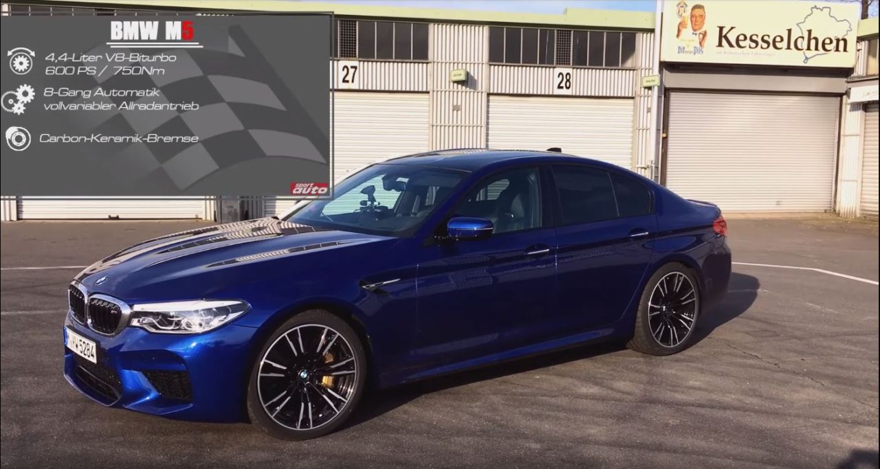 BMW M5-Nurburgring-Sport Auto Magazine