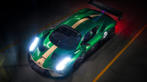 Brabham BT62 Front Elevated View