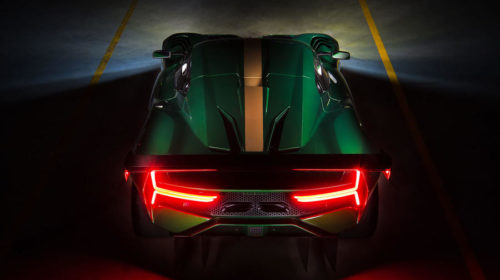 Brabham BT62 Rear View