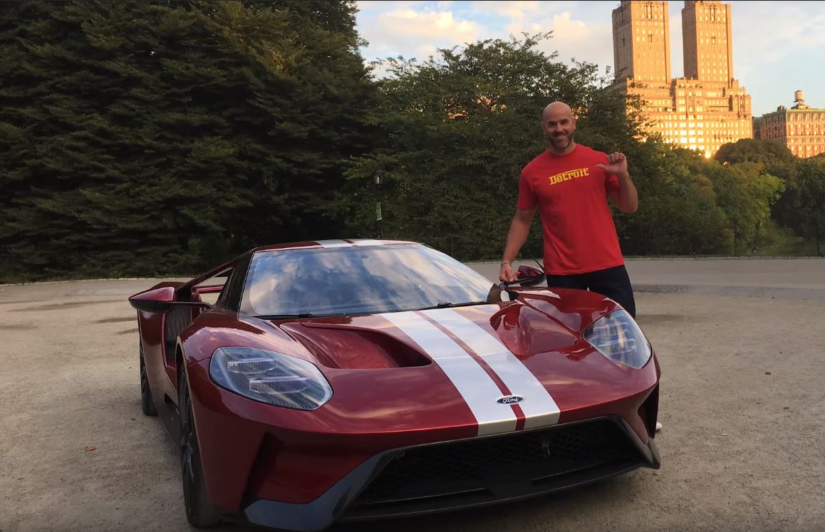 Emile Bouret-Jeremy Clarkson-stunt-driver-Ford-GT-The Grand Tour