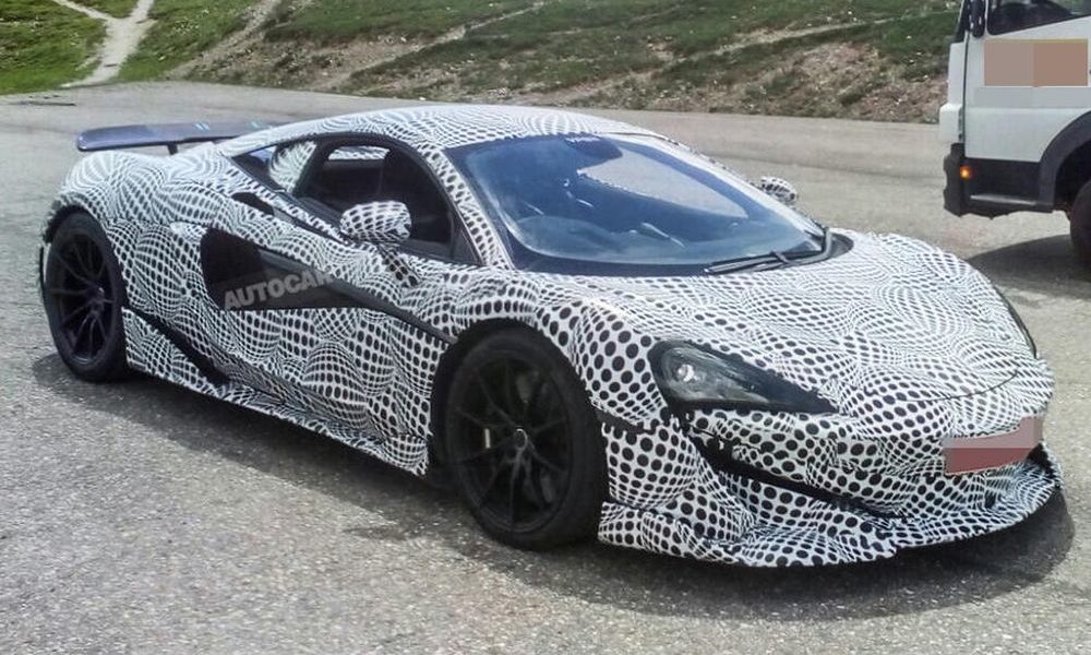 First Spy Images of the McLaren 600LT are out