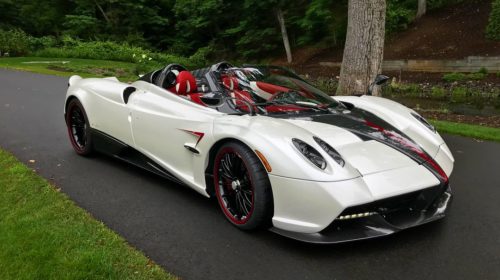 White-Pagani Huayra Roadster-Concorso Ferrari-Friends-Huay-not-1