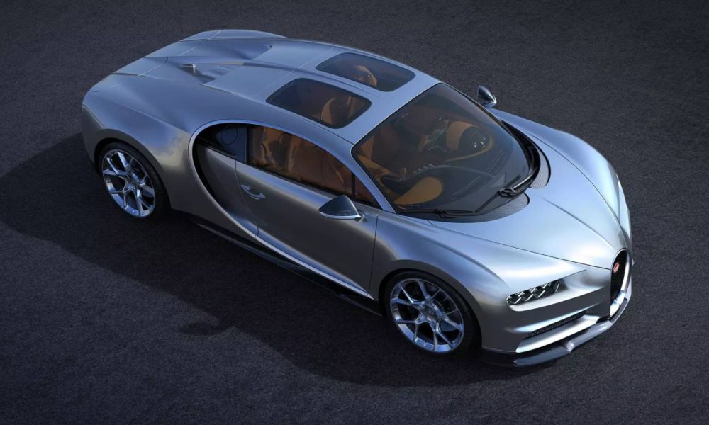 Bugatti Chiron now Available with Sky View Glass Roof