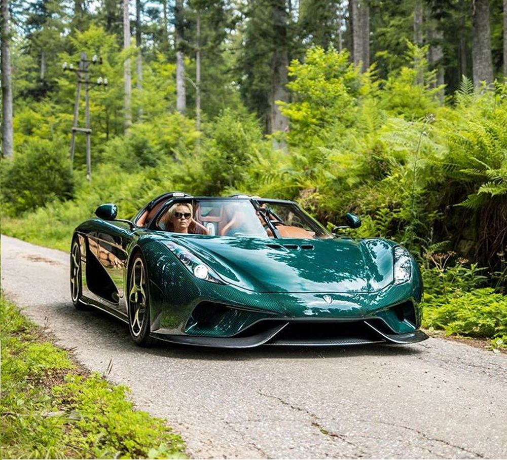 Koenigsegg Regera Malin-Green Carbon