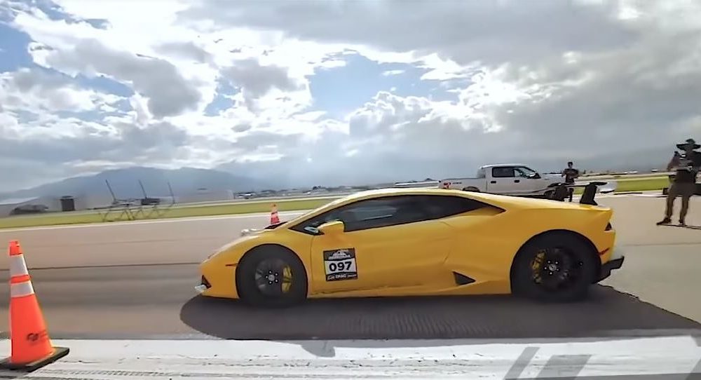 VIDEO: 3500HP UGR Lamborghini Huracan sets new Half Mile Speed Record