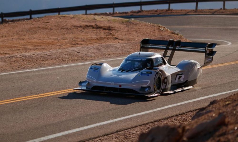 Volkswagen I.D. R Electric Car Creates new Pikes Peak Record