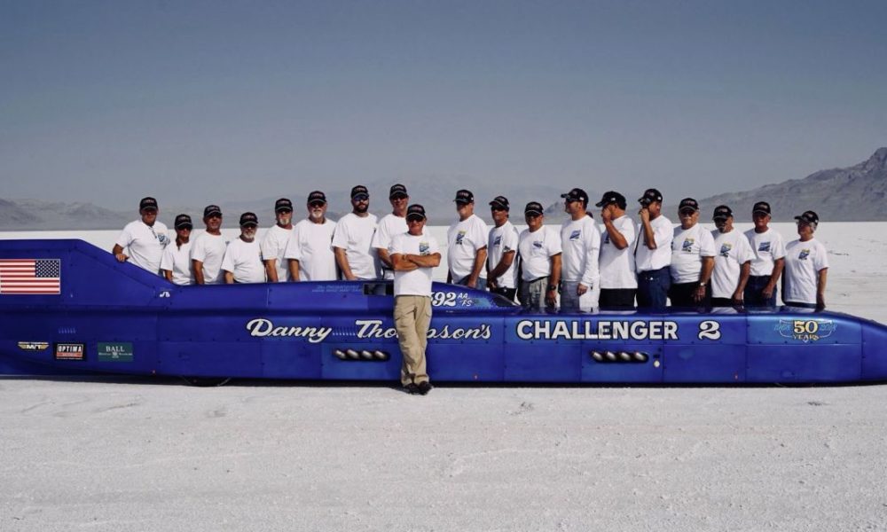 Danny Thompson Breaks Wheel-Driven Land Speed Record at Bonneville