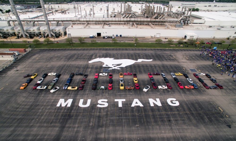 Ford Mustang Celebrates Production of 10 Million Cars