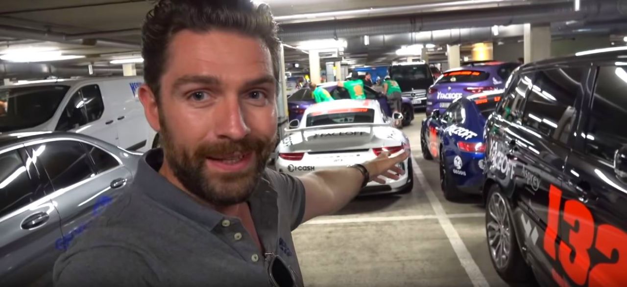 Gumball 3000 London garage tour