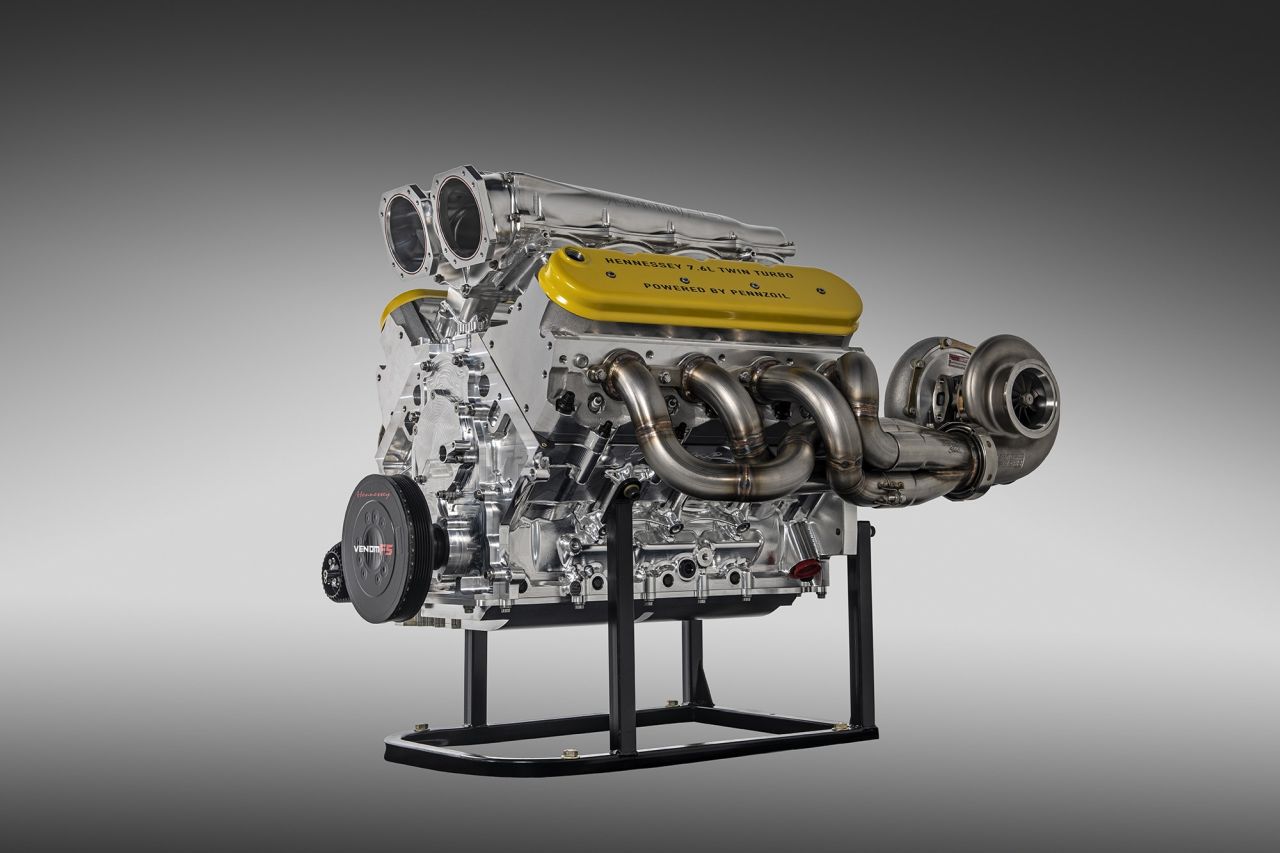 Hennessey Venom F5 engine 1
