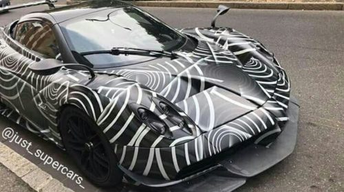 Pagani Huayra BC Roadster scoop 3