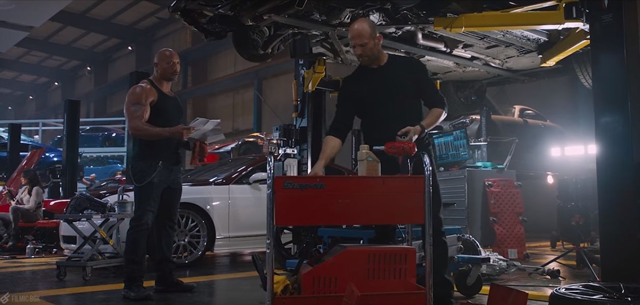 Hobbs and Shaw Filming