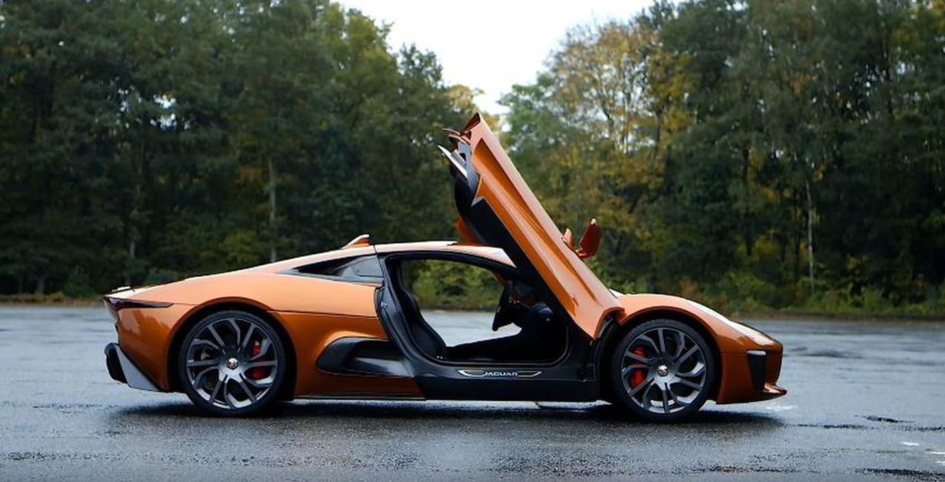 Jaguar C X75 Hybrid Supercar from Spectre