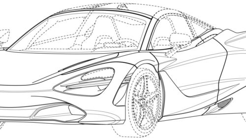 Mclaren 720S Spider Patent Drawings 05