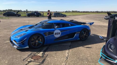 Koenigsegg One 1 Agera RS Vmax200 record