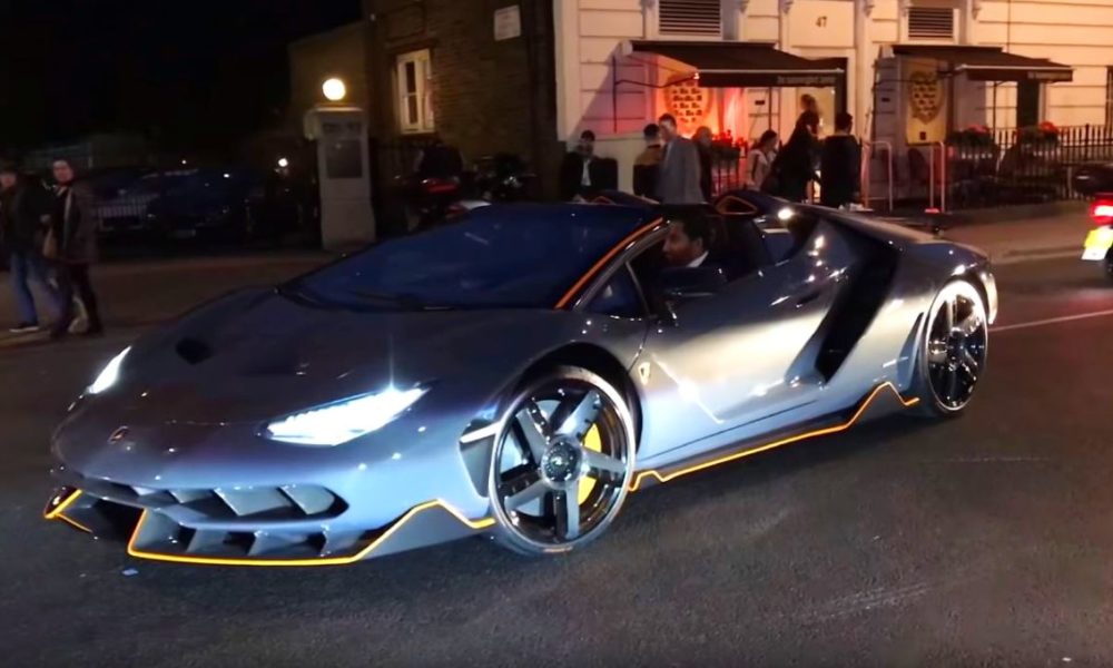 Lamborghini Centenario Roadster Looks Absurd on London Streets