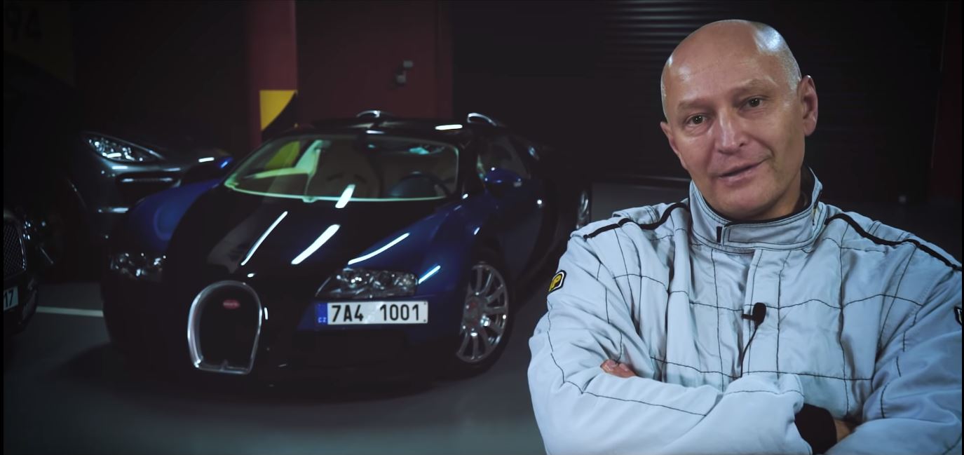 Radim Passer Bugatti Veyron top speed public road