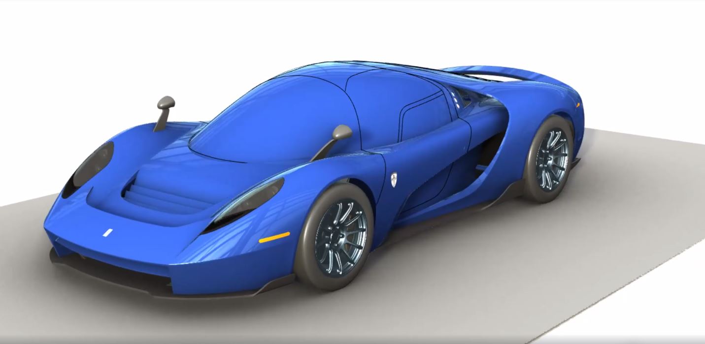SCG 004S 3D renderings