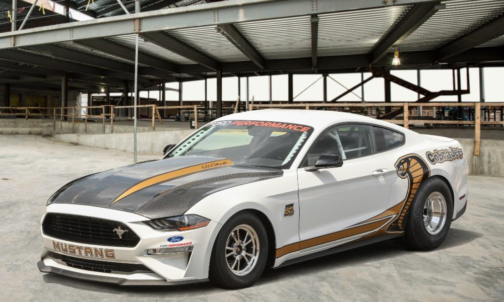 2018 SEMA Show: 50th Anniversary Ford Mustang Cobra Jet Burns Rubber