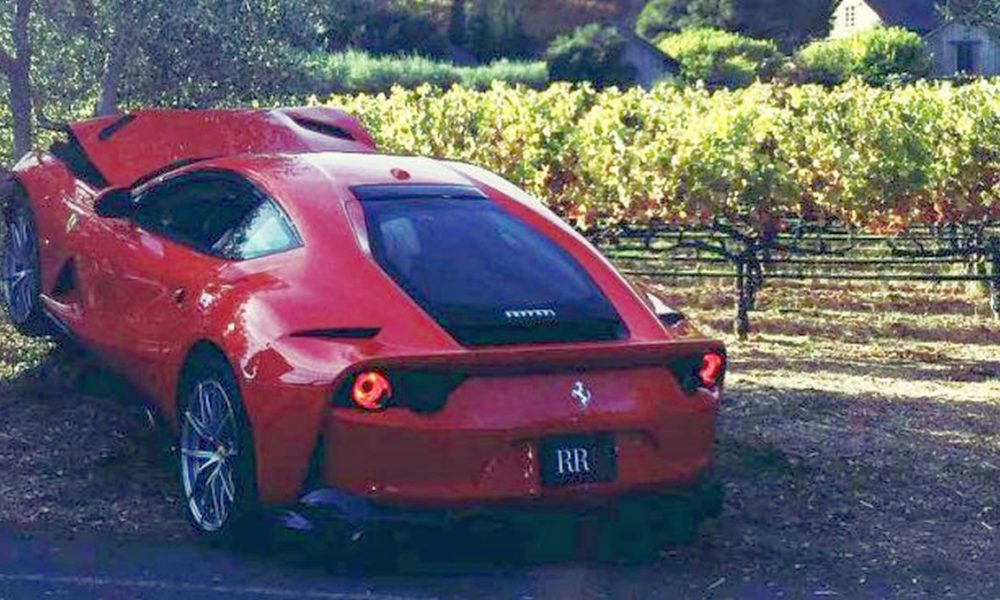 Ferrari 912 Superfast-crash-Rob Report 2018